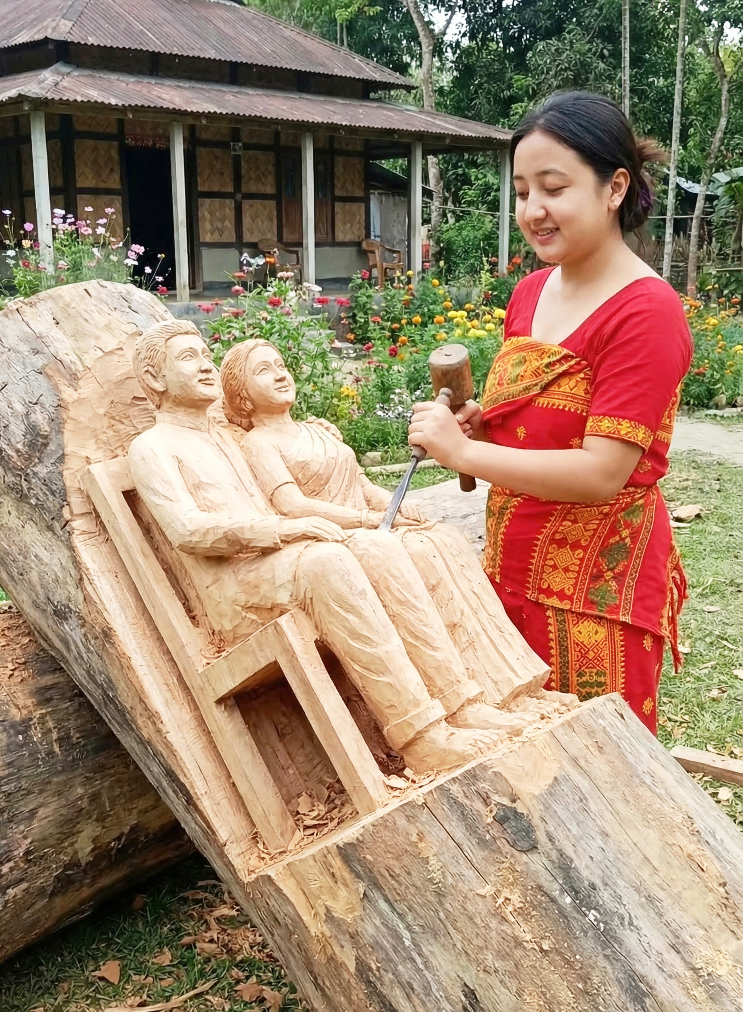 Example of Bodo Cultural AI Image